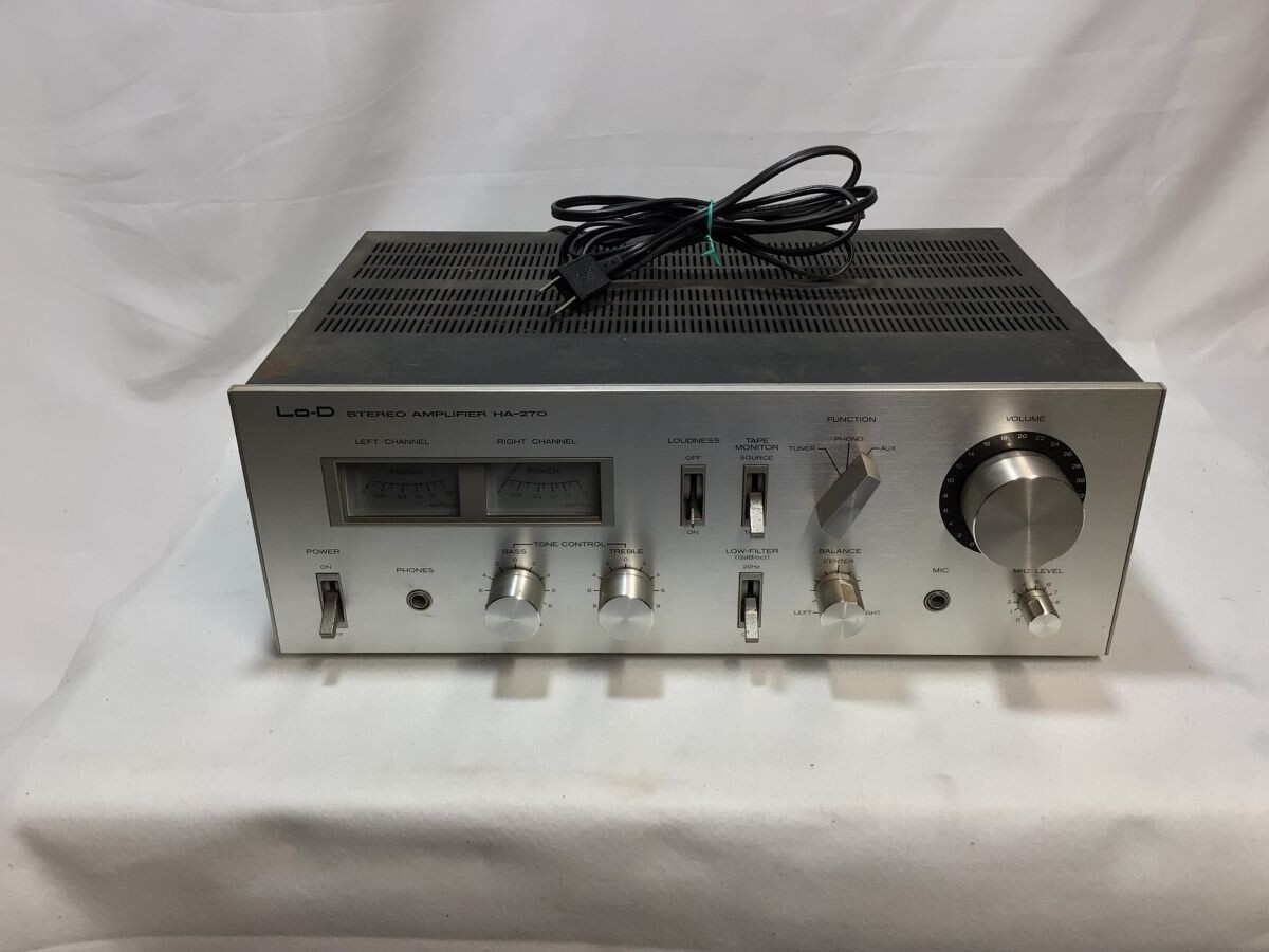 □Lo-D HMA-4500 STEREO POWER AMPLIFIER【動作品 定電流A級 パワー