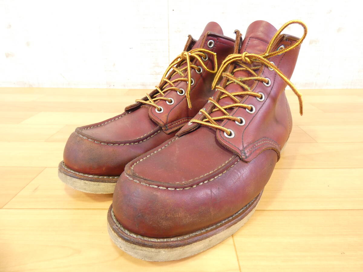 サイド羽刻印 RED WING レッドウイング 8875 セッターブーツ 赤茶 US8E 