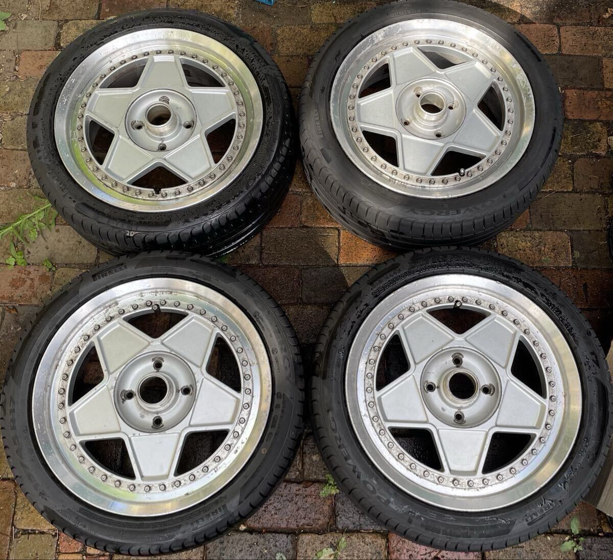 中古】アウトストラーダ モデナ 17インチ ディスク 4枚 リバレル 希少