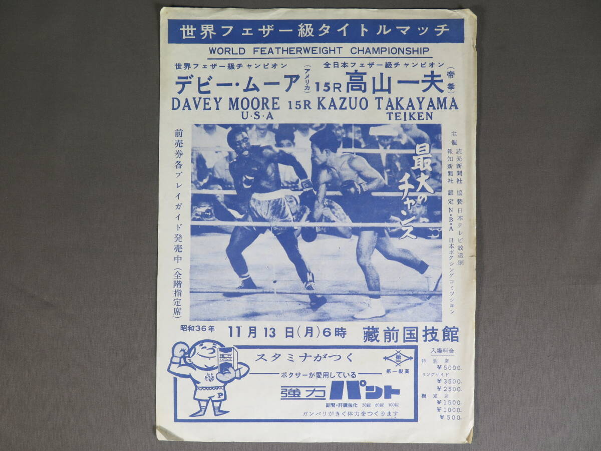 昭和55年 具志堅用高 VS 金龍鉉 世界Jフライ級タイトルマッチ