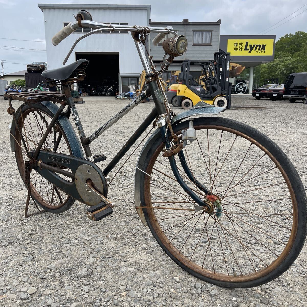 中古】日米富士自転車 Fuji HAO DE-LUXE 覇王号 高級 運搬車 実用車 日