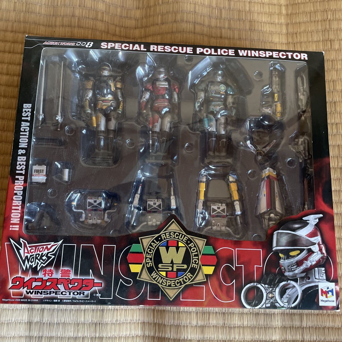 ◇中古品◇おもちゃ DXウインスコード 特警ウインスペクター/WSP