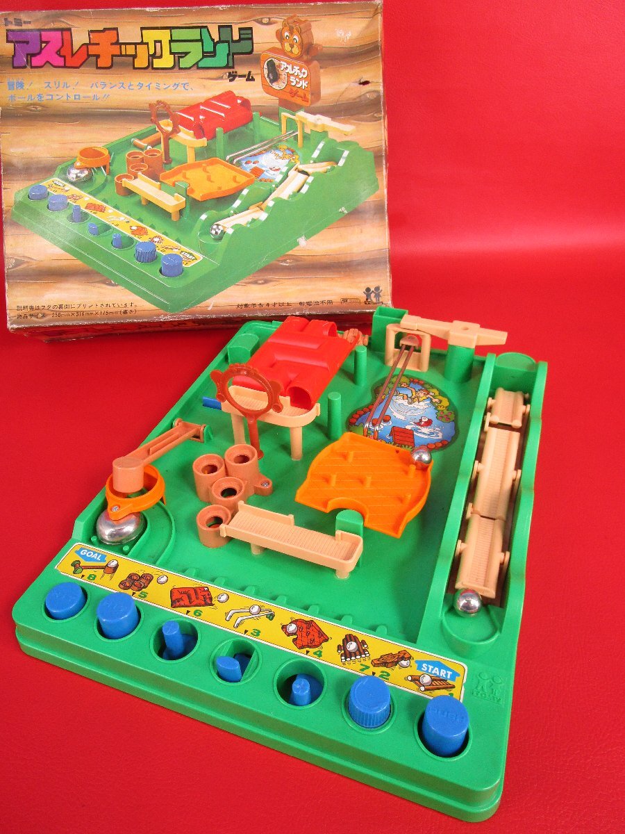 新品】当時もの☆TOMY☆アスレチックランドゲーム☆簡単タイマー付