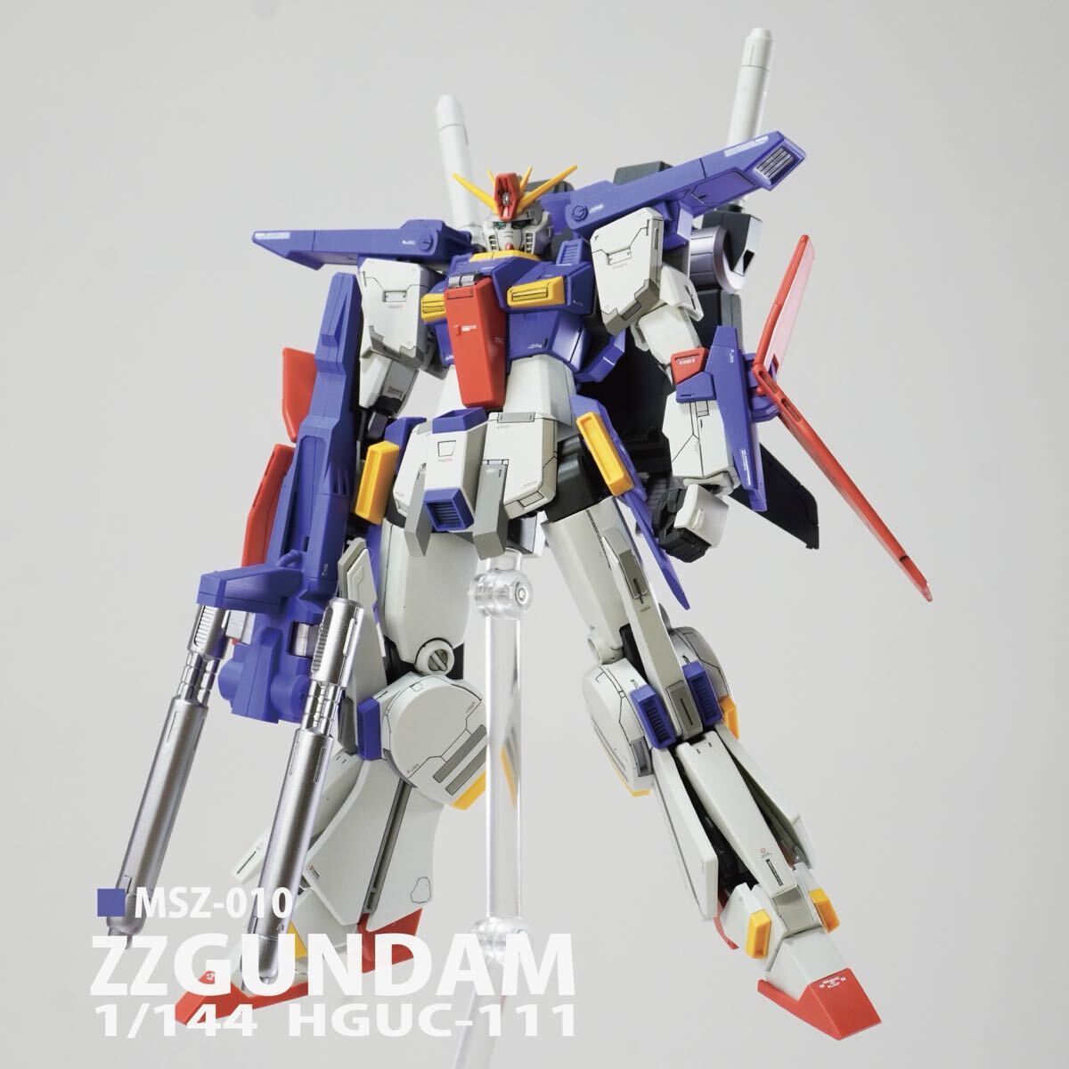 BANDAI/バンダイ MG 1/100 ZZガンダム キュベレイ 機動戦士ガンダムZZ