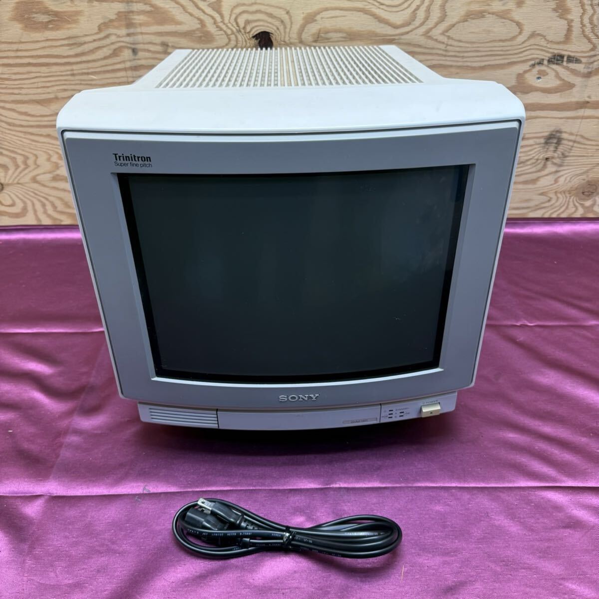 SONY PVM-1450 トリントロンカラ―ビデオモニター SONY 業務用 トリニトロン pvm-1450 ビデオモニター ブラウン管テレビ
