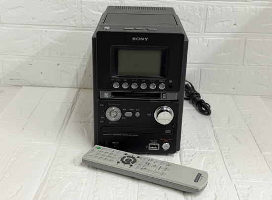 SONY /ソニー CMT-M3：シルバー 大型液晶搭載オールインワンコンポ