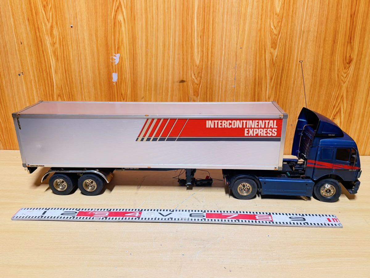 タミヤ 1/14 トレーラー パネルバン セミトレーラー の落札情報詳細