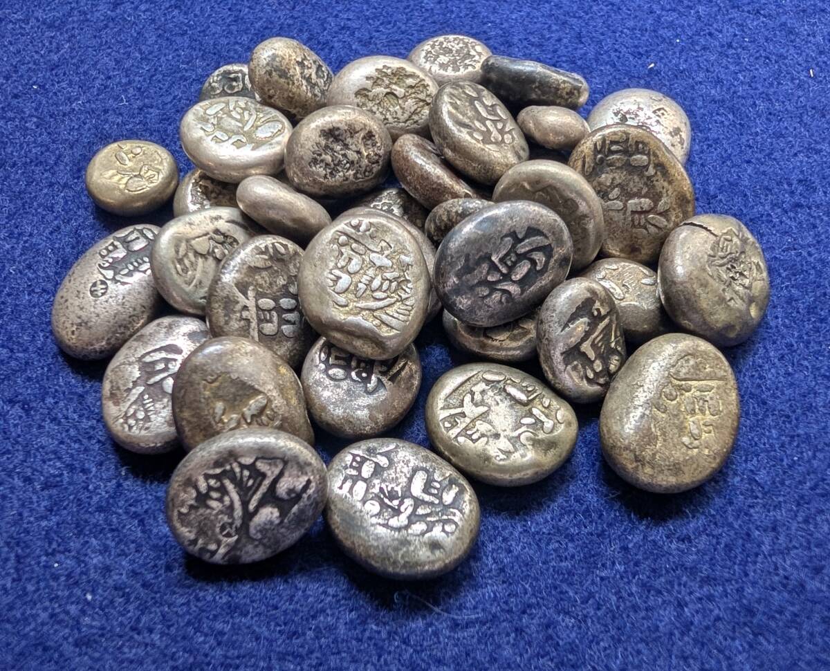 貴重☆ 当時物 元禄丁銀 重量約72g 江戸時代 1695-1706年 秤量貨幣