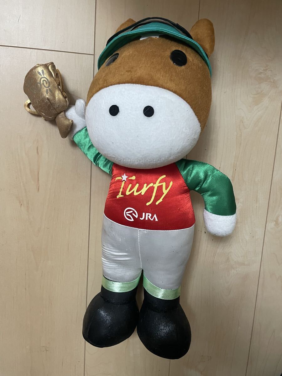 美品 JRA ターフィーくん ぬいぐるみ 競馬 40cmの落札情報詳細