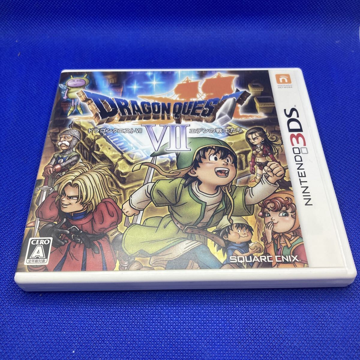 ドラゴンクエスト VII エデンの戦士たち 下敷き 当時物 ドラクエの落札