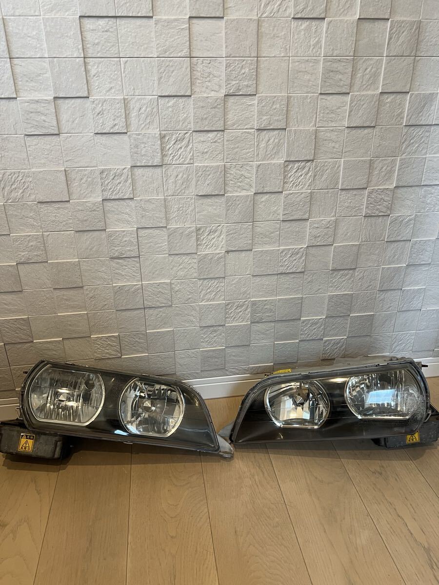 JZX100 チェイサー ツアラーV 純正 ヘッドライト LEDイカリング仕様