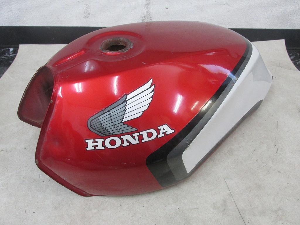 CBX400F 1型 純正フューエルタンク 赤/白 当時物メーカーオリジナル