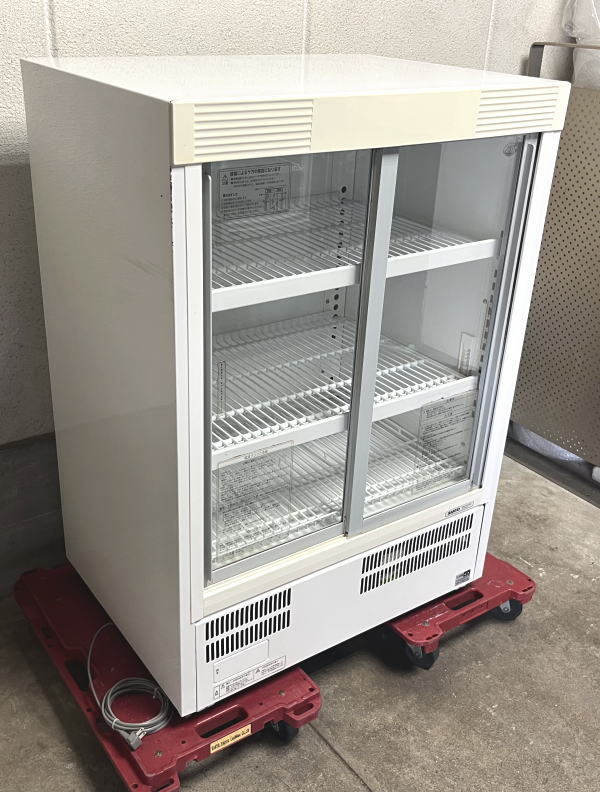 中古】レトロ 森永デザート 冷蔵ショーケース SANYO 冷蔵ショーケース