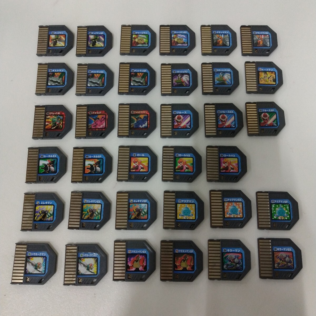 新品】レア 新品 限定 ロックマン エグゼ5 ナビチップ バトルチップ