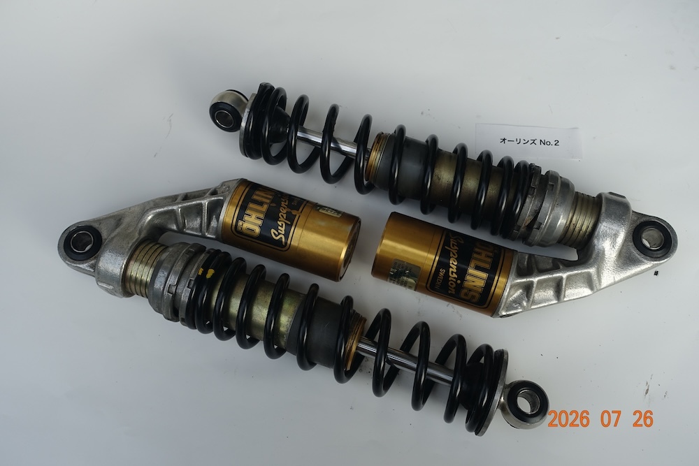 KONI モンロー マルホランド リヤショック 3セット カワサキ Z1 Z2 用