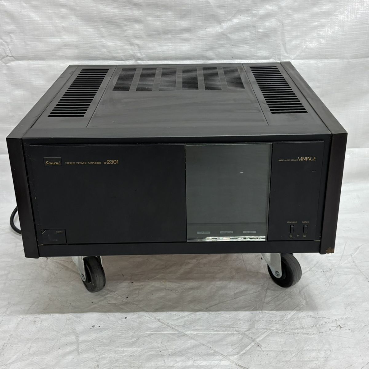 SANSUI B-2201 VINTAGE サンスイ 銘ステレオ・パワーアンプ【SP