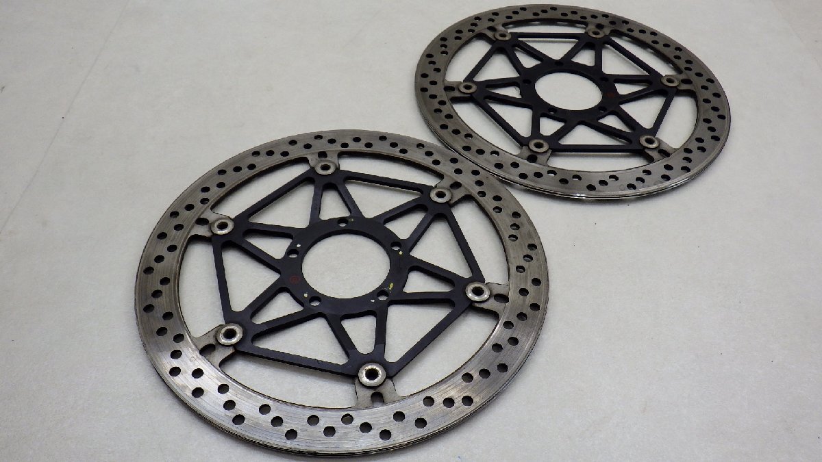 HRC RS125 NX4 ブレンボ フロントディスクローター☆S8・S85の落札