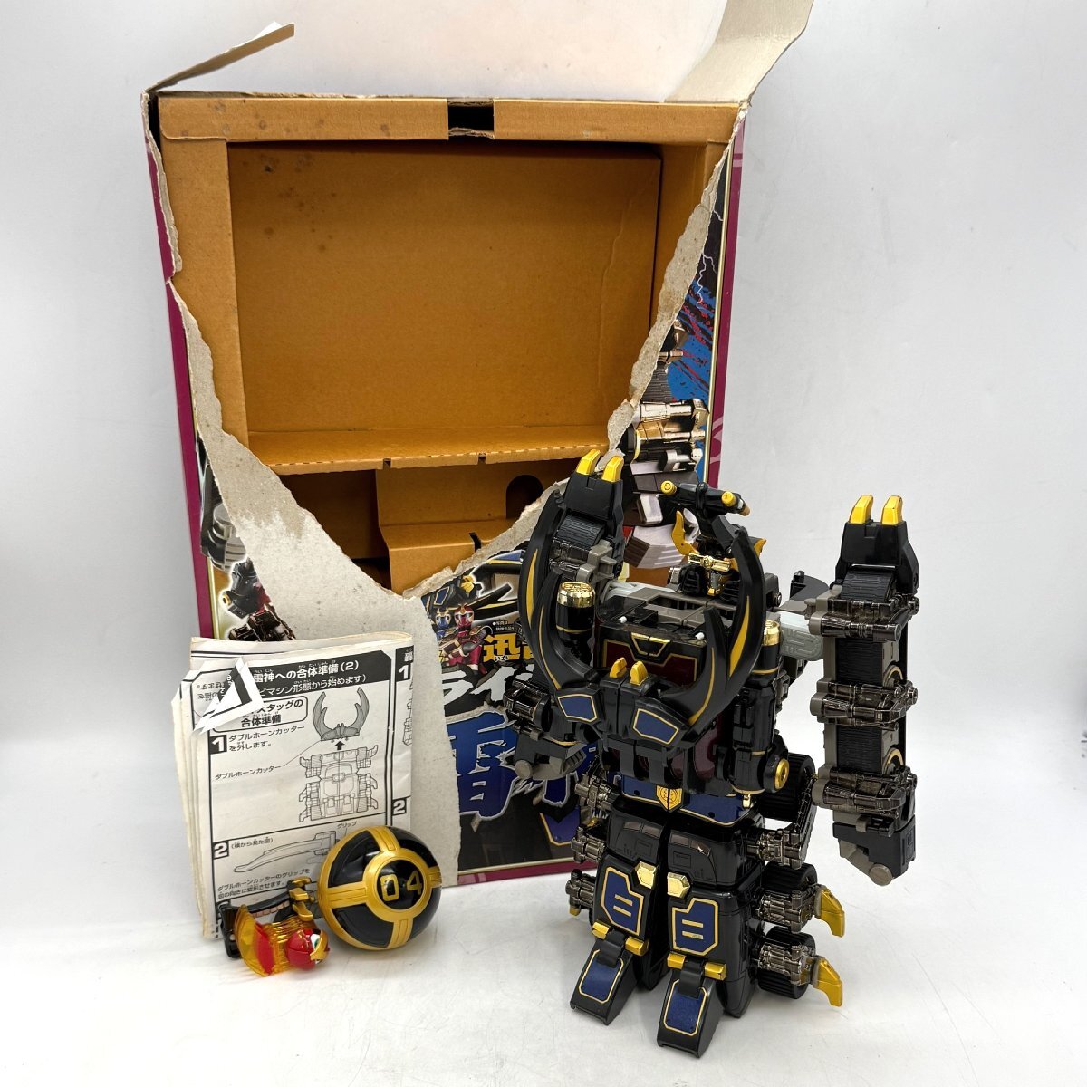 DX トライコンドル　忍風戦隊　ハリケンジャー　ロボット　ロボ　未開封 戦隊 ハリケンジャー DX 超合金 天雷旋風神 轟雷神 天空神 トライ