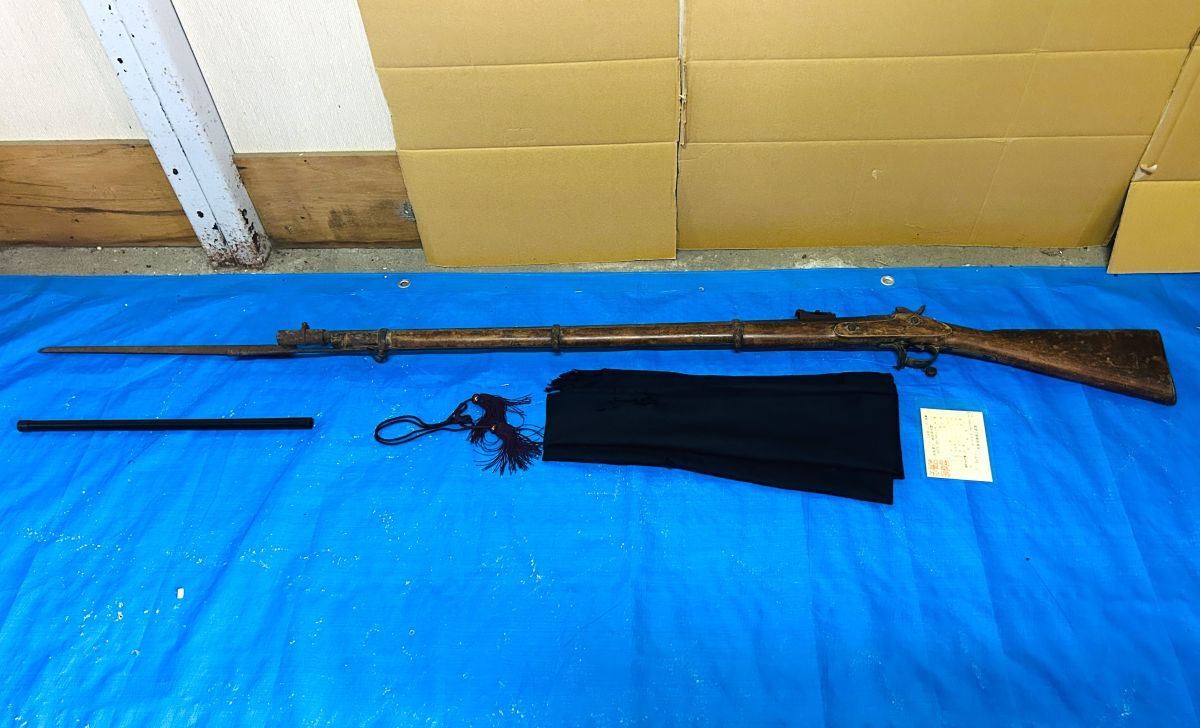 中古】スナイドル銃 スナイダー エンフィールド 日本軍仕様刻印 無可動