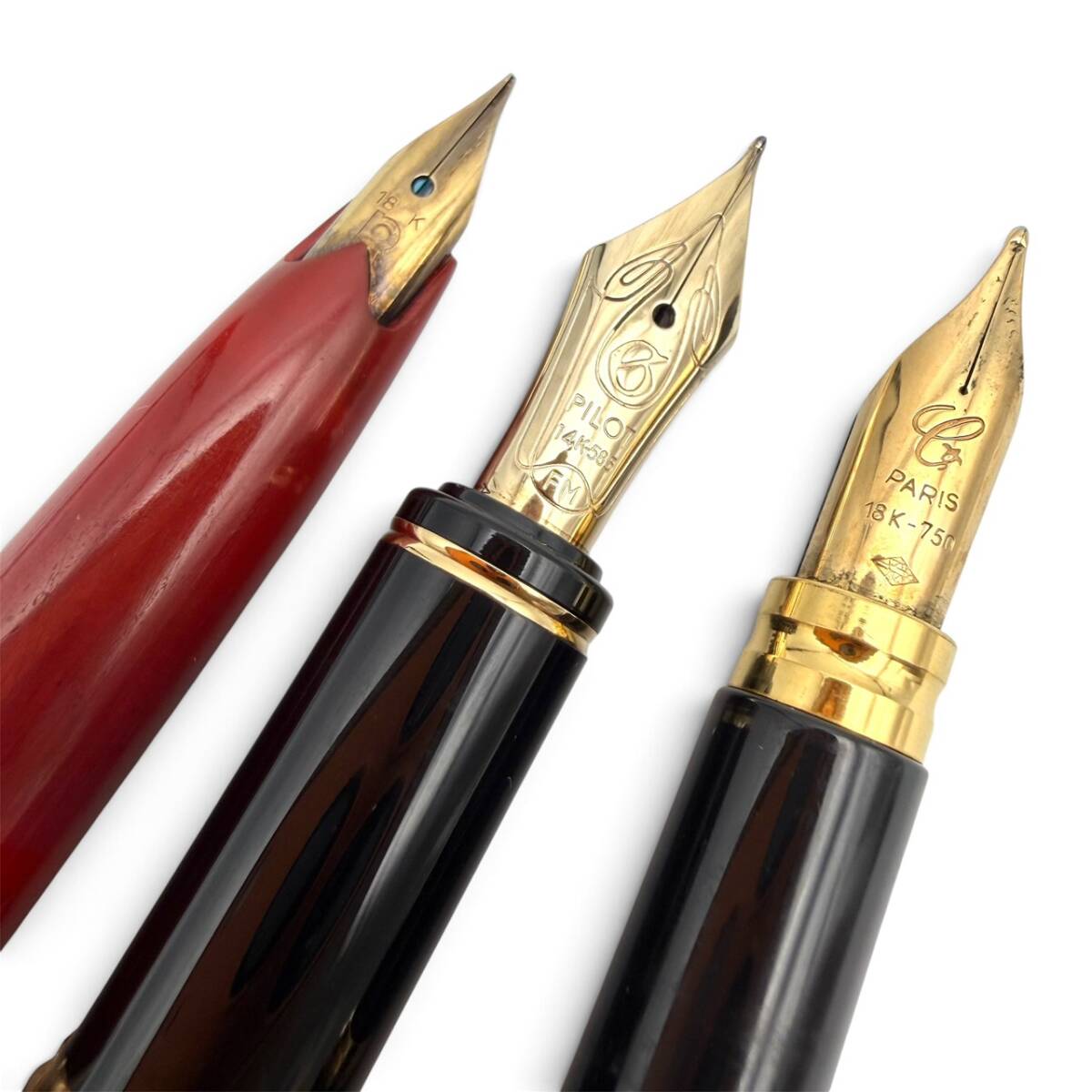 未使用 】 cassegrain カスグラン ペン先 18k - 750 / 万年筆 の落札