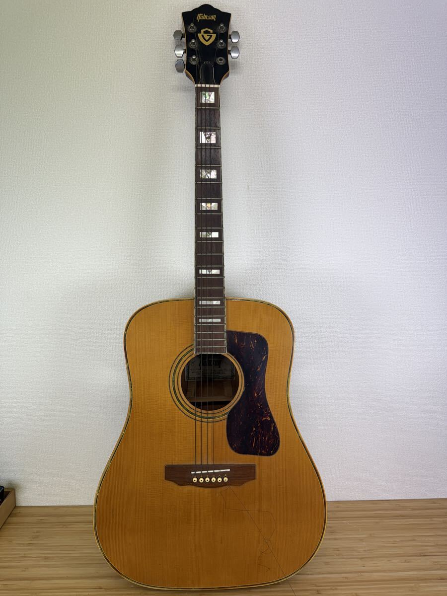 中古】レア 逸品 アコースティックギター TOMSON TGF-351 '70s 二光