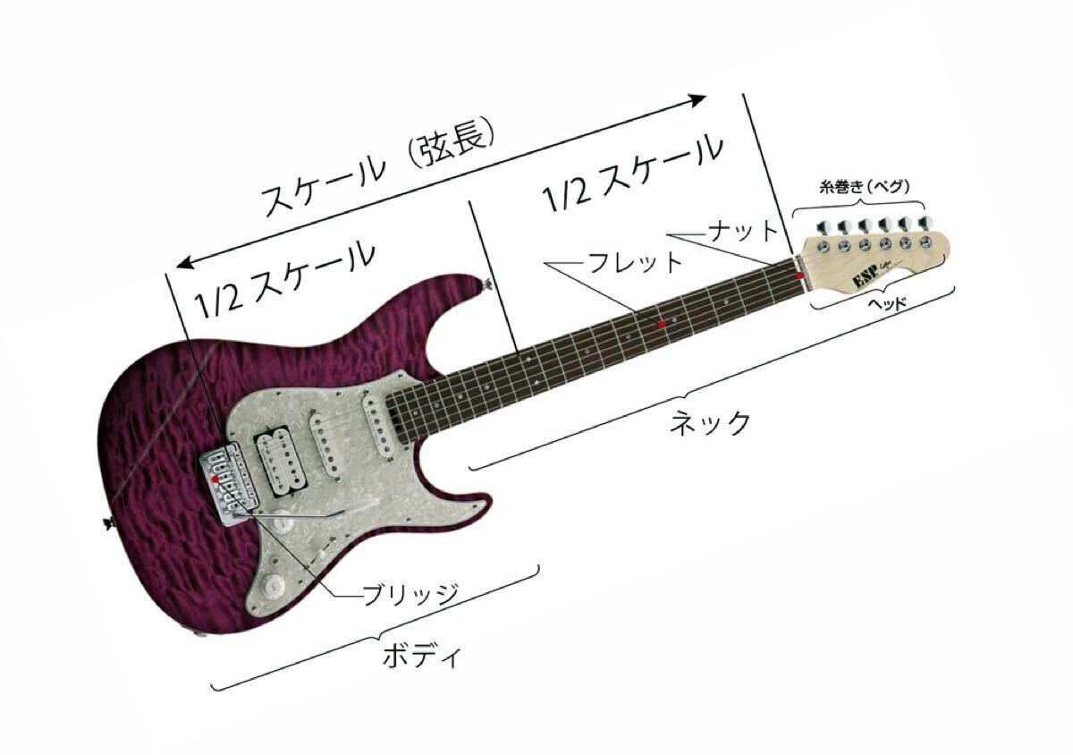 中古】GrassRoots / ESP グラスルーツ Artist Series IKUO Mini Model