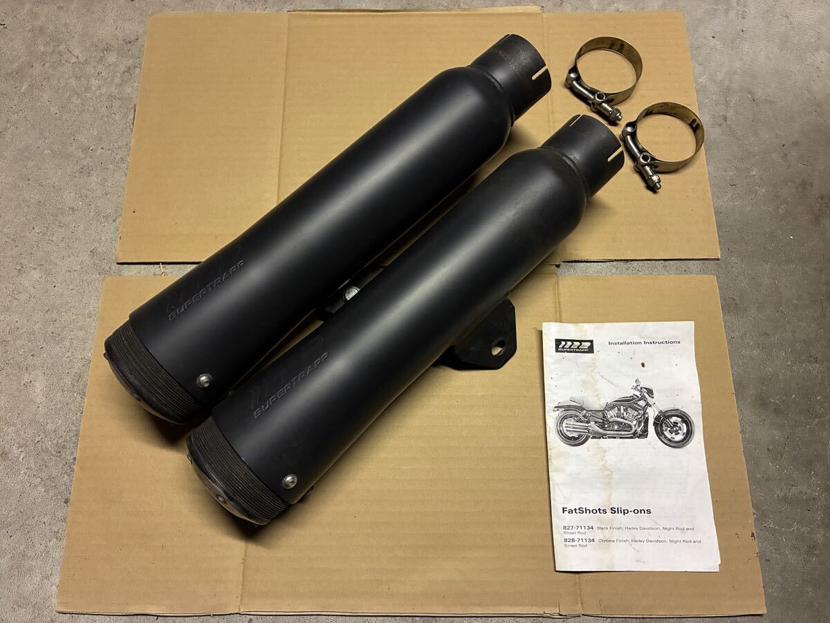 XLR250R XLR BAJA(MD22 MD20 MD16)スーパートラップマフラーと