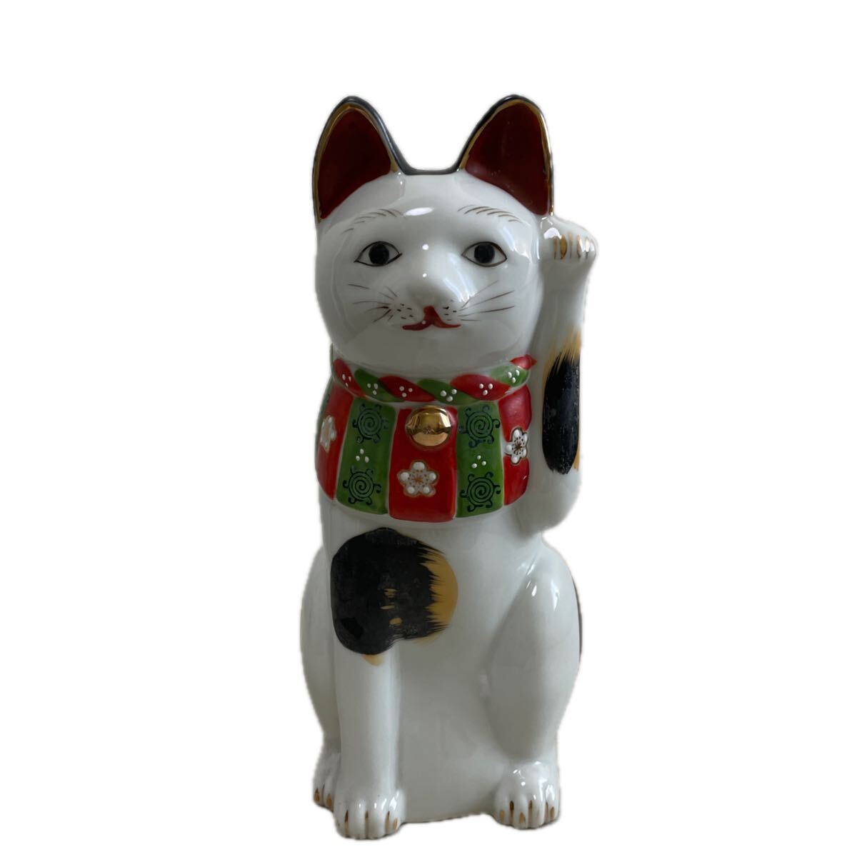 交渉あり 時代 骨董 江戸 明治 招き猫 大入 木製看板 縁起物 商売繁盛