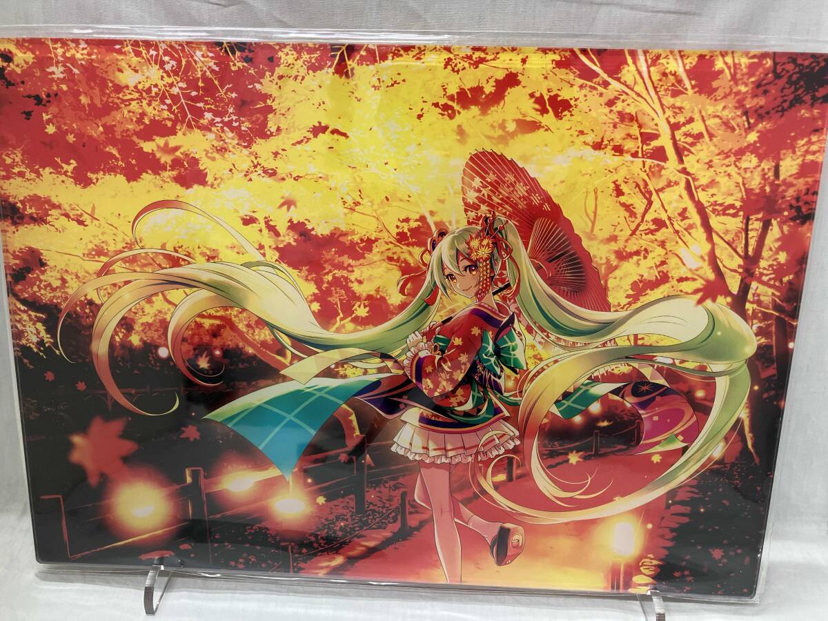 初音ミク　北野天満宮　京都　風呂敷　Rella 新品】新品未開封☆ 初音ミク KYOTO NIPPON FESTIVAL 4C風呂敷 Rella