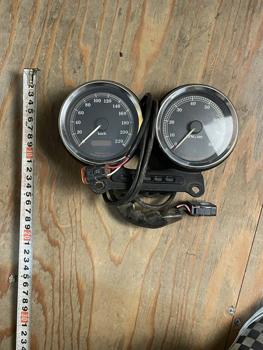 中古】ハーレー 純正メーター スポーツスター ダイナ 35889km タコ