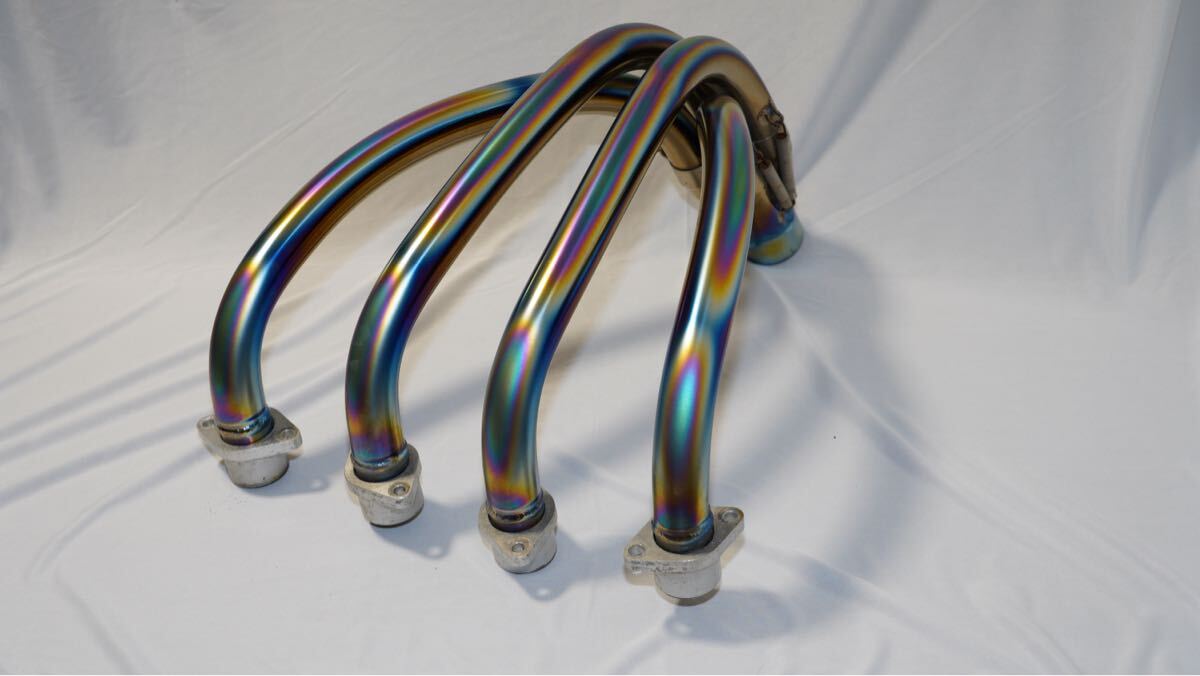 中古】ゼファー1100 オオニシヒートマジック チタンマフラー 美品の