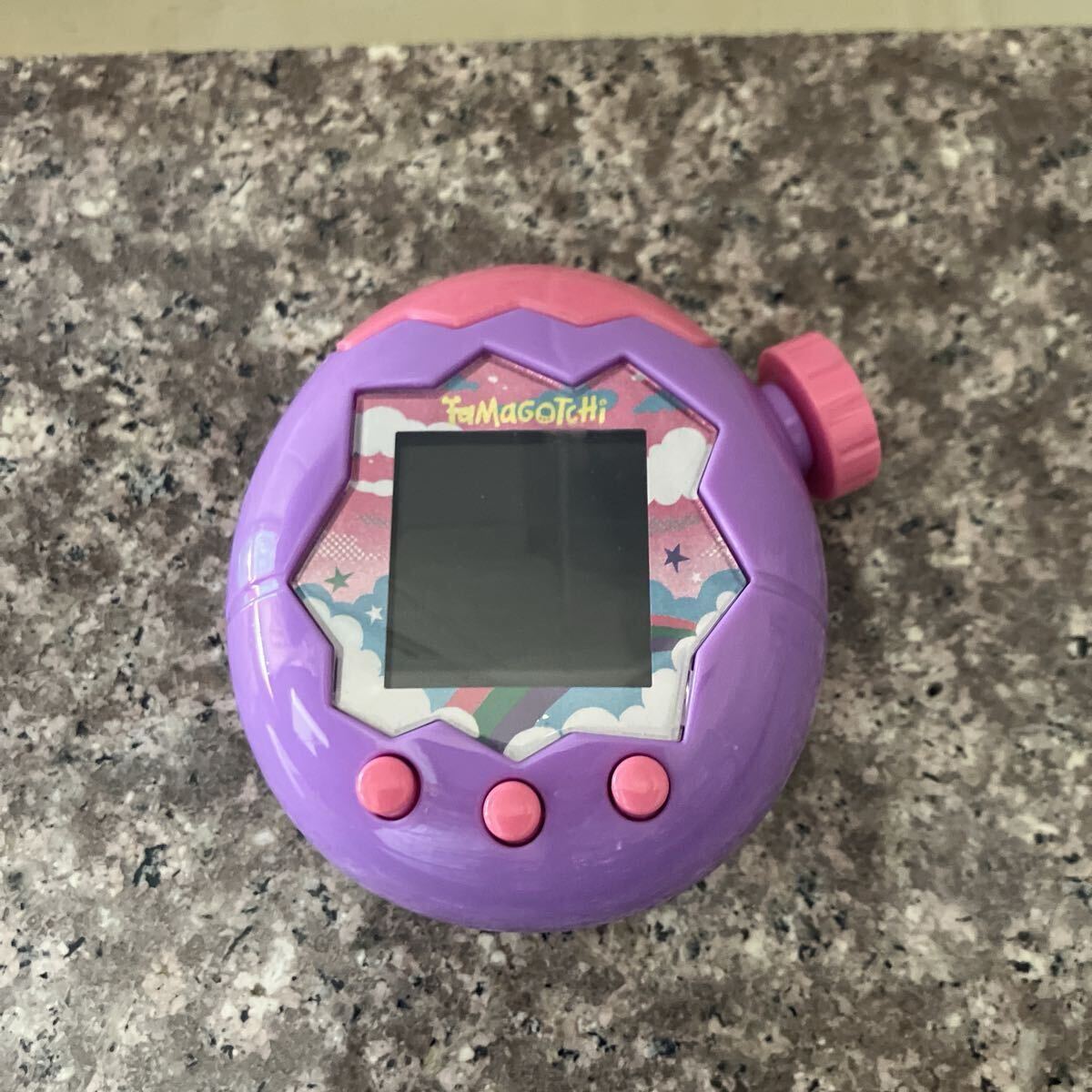中古】作動・機能OK！たまごっちiDL たまごっち 紫色（パープル）の