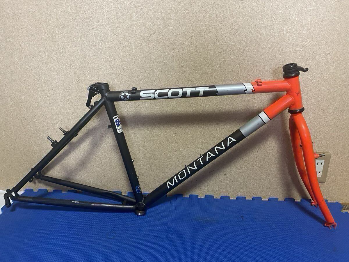 送料込 ARAYA Muddy Fox クロモリ mtb MF26EXP-OTA 中古】ARAYA Muddy Fox☆MF26EXP-OTA☆クロモリフレーム☆TANGE MTBの