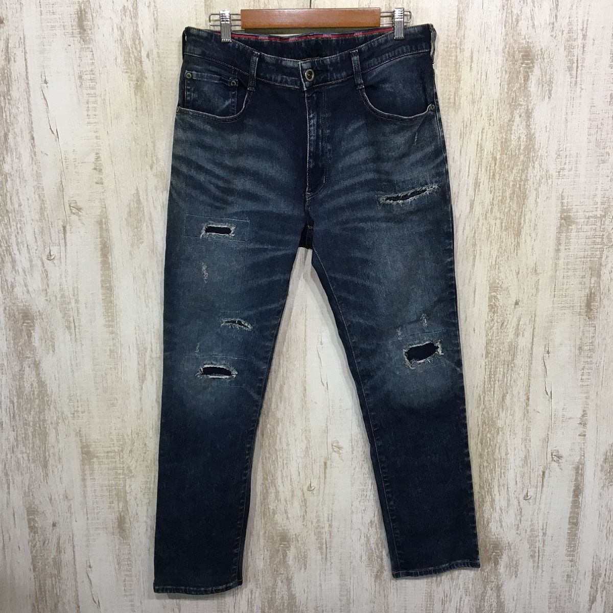 中古】EDWIN 503 Jerseys ER007L デニム パンツ ジーンズ M 濃紺 