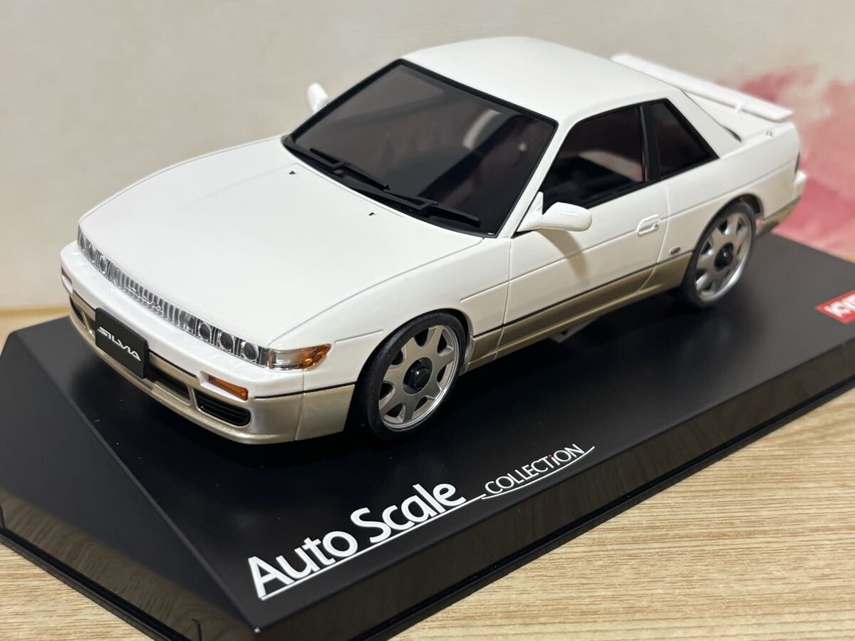 未走行 京商 ミニッツ LED電飾付き 日産 シルビア S13 オートスケール