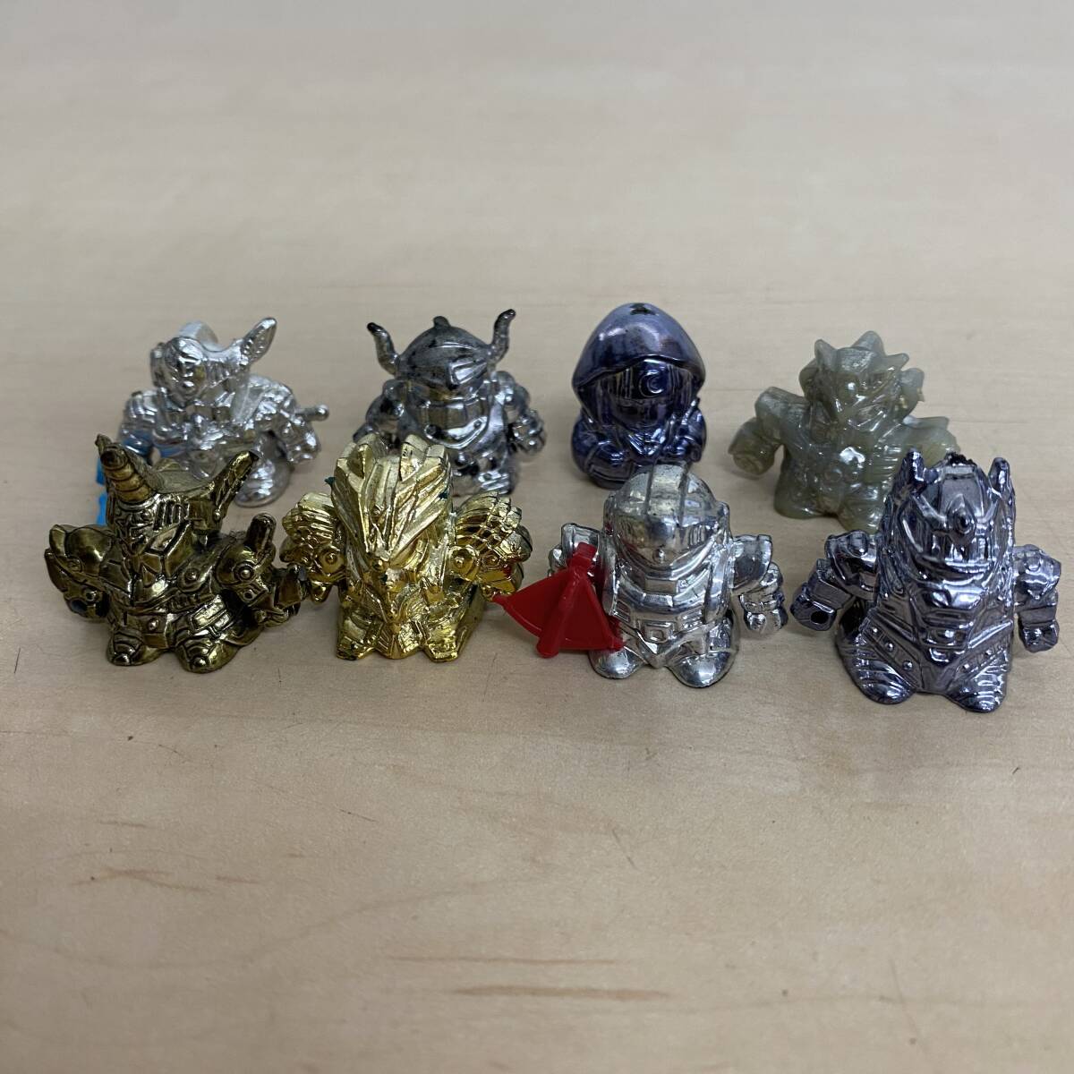 ガン消し 食玩 おまけ SDガンダムワールド等 プラメッキ 大量 当時物