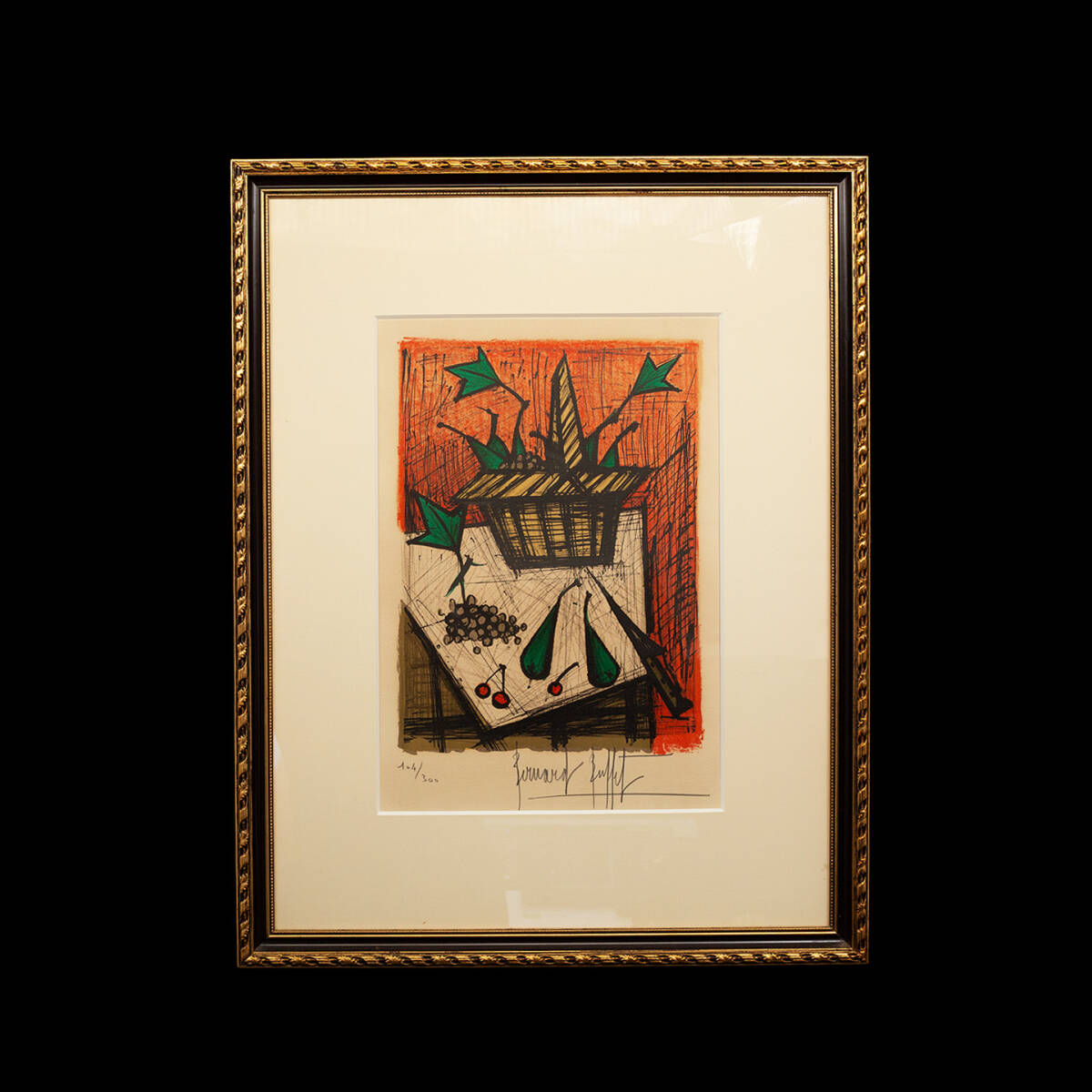 慶應◇本物保証【ベルナール・ビュッフェBERNARD BUFFET】作 大判