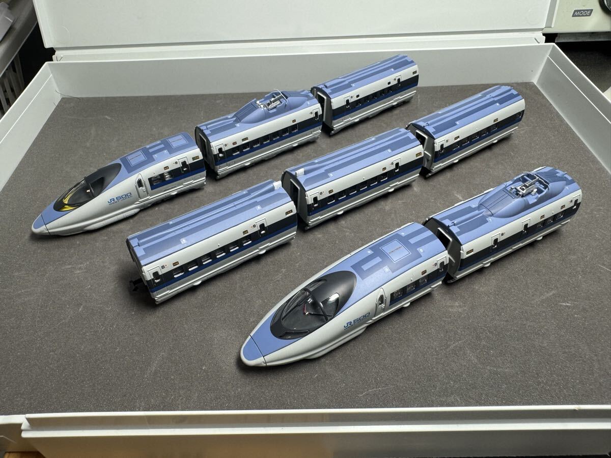 ☆バンダイ Bトレインショーティー☆新幹線500系こだま☆2両製作分☆3