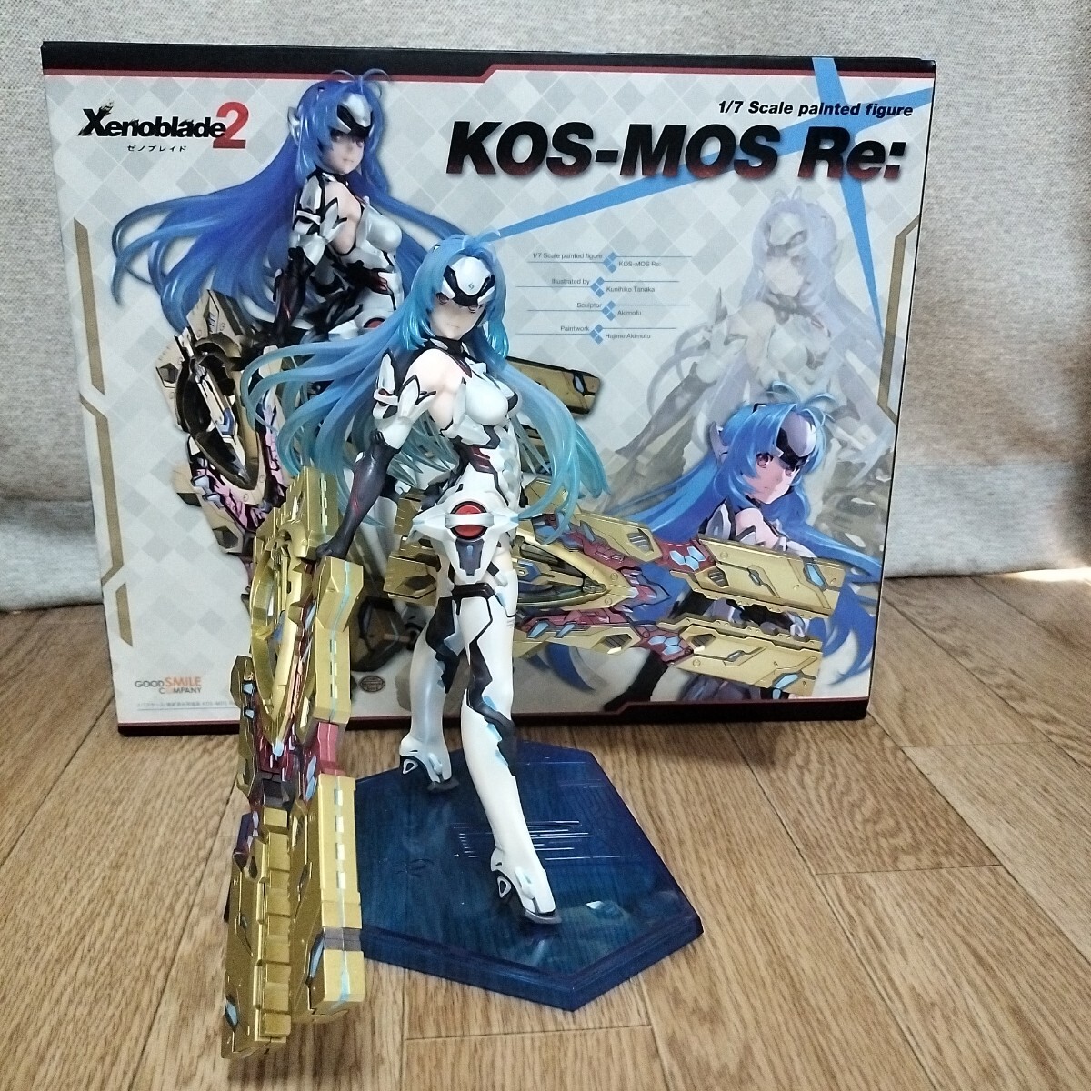 未使用】未開封 ゼノブレイド2 1/7フィギュア 3体セット ホムラ ヒカリ