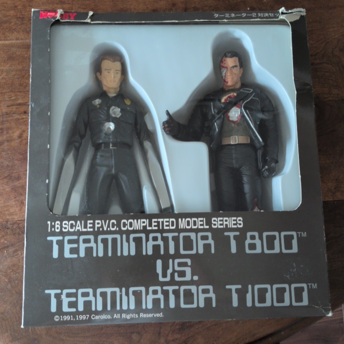 1/6 ターミネーターT800 VS T1000 セット 超リアルソフビ完成品