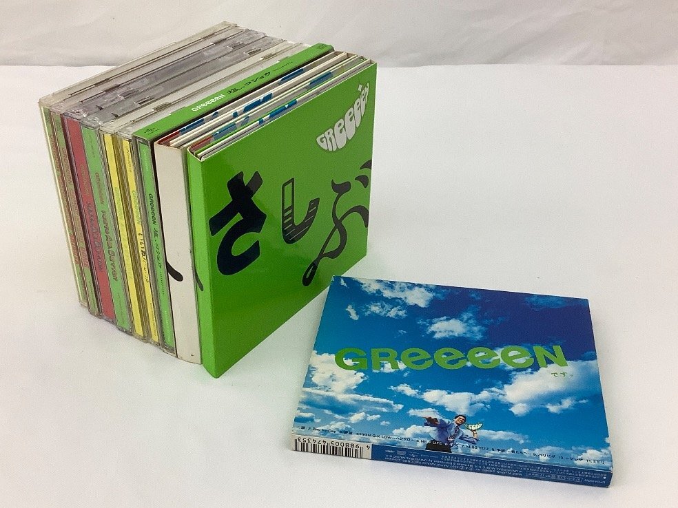 19831)【CD】GReeeeN セット/まとめ売り[塩、コショウ/いいね！/人/涙