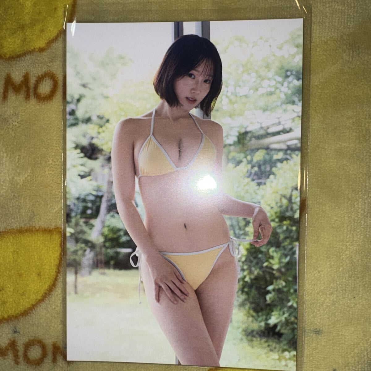 未使用】【堀みなみ】直筆サイン入りチェキ[現場チェキ]2（DVD