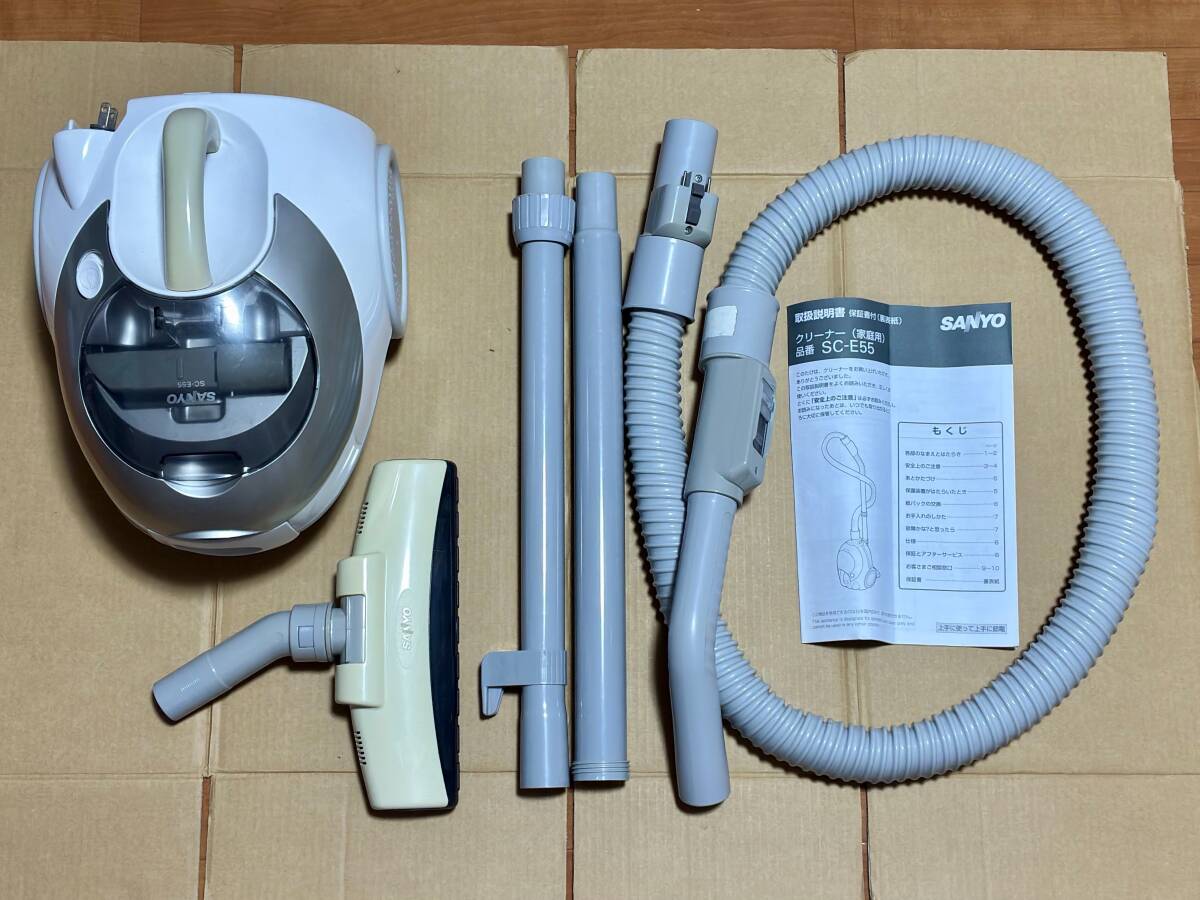 Z0083￥1～☆ SANYO サンヨー 三洋電機 掃除機 クリーナー SC-HT500(S