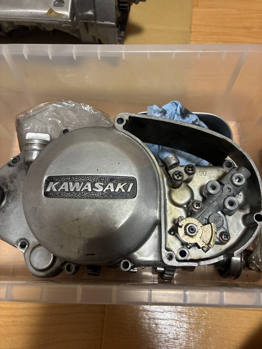カワサキ kawasaki KH250 kh400 250ss 350ss 400S オイルポンプカバー