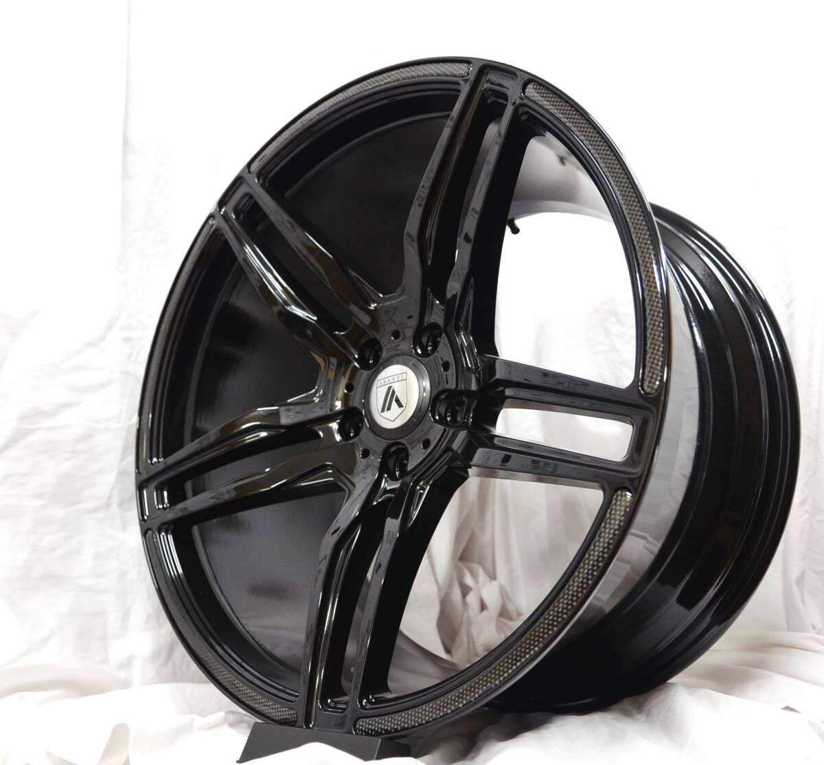 ☆ASANTI ZEBRA 20インチ 8.5J +40 4本セット 廃盤 希少 タイヤ4本バリ