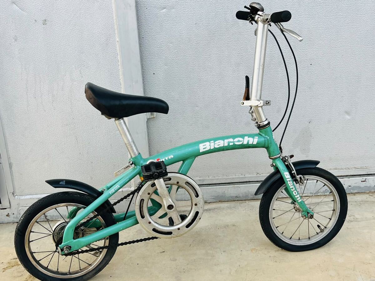 ○ 折り畳み自転車 ビアンキ ノビータ 14インチ 軽量 Bianchi novita