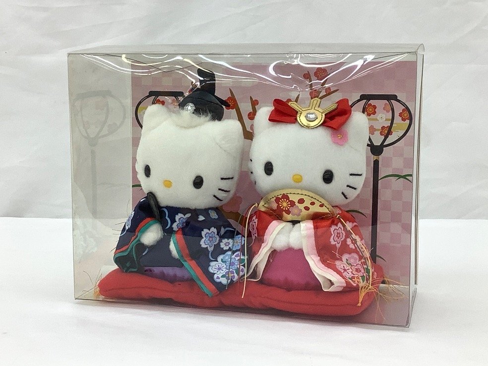即決 中古 ハローキティ ミニひなセット 小僧寿し ひな祭りの落札情報