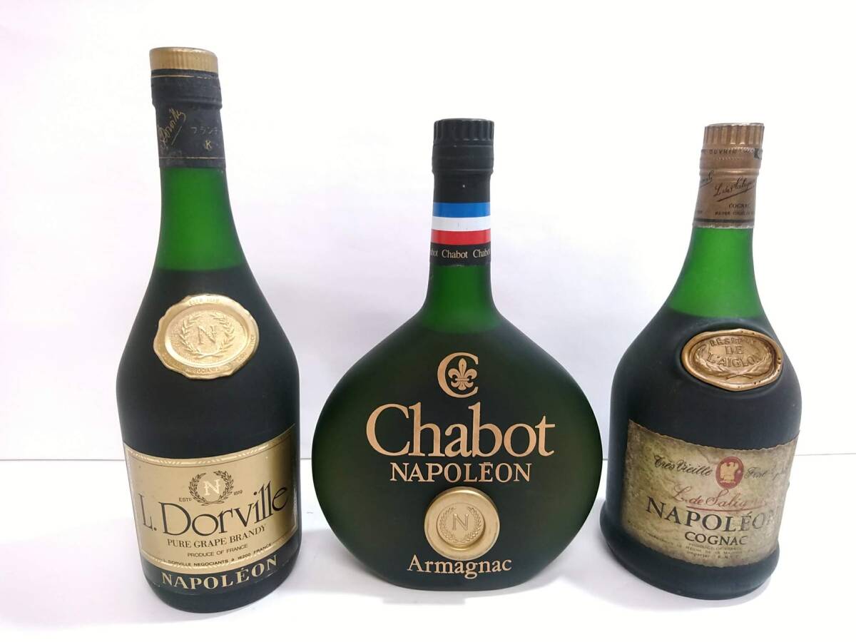 全体的に状態が悪い】ナポレオン ブランデー 陶器 Dorville 古酒