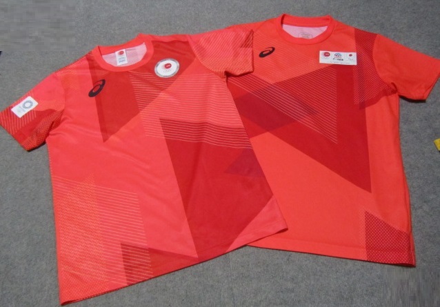 非売品 東京オリンピック TOKYO2020 半袖ポロシャツ 富士通 Lサイズ 紺