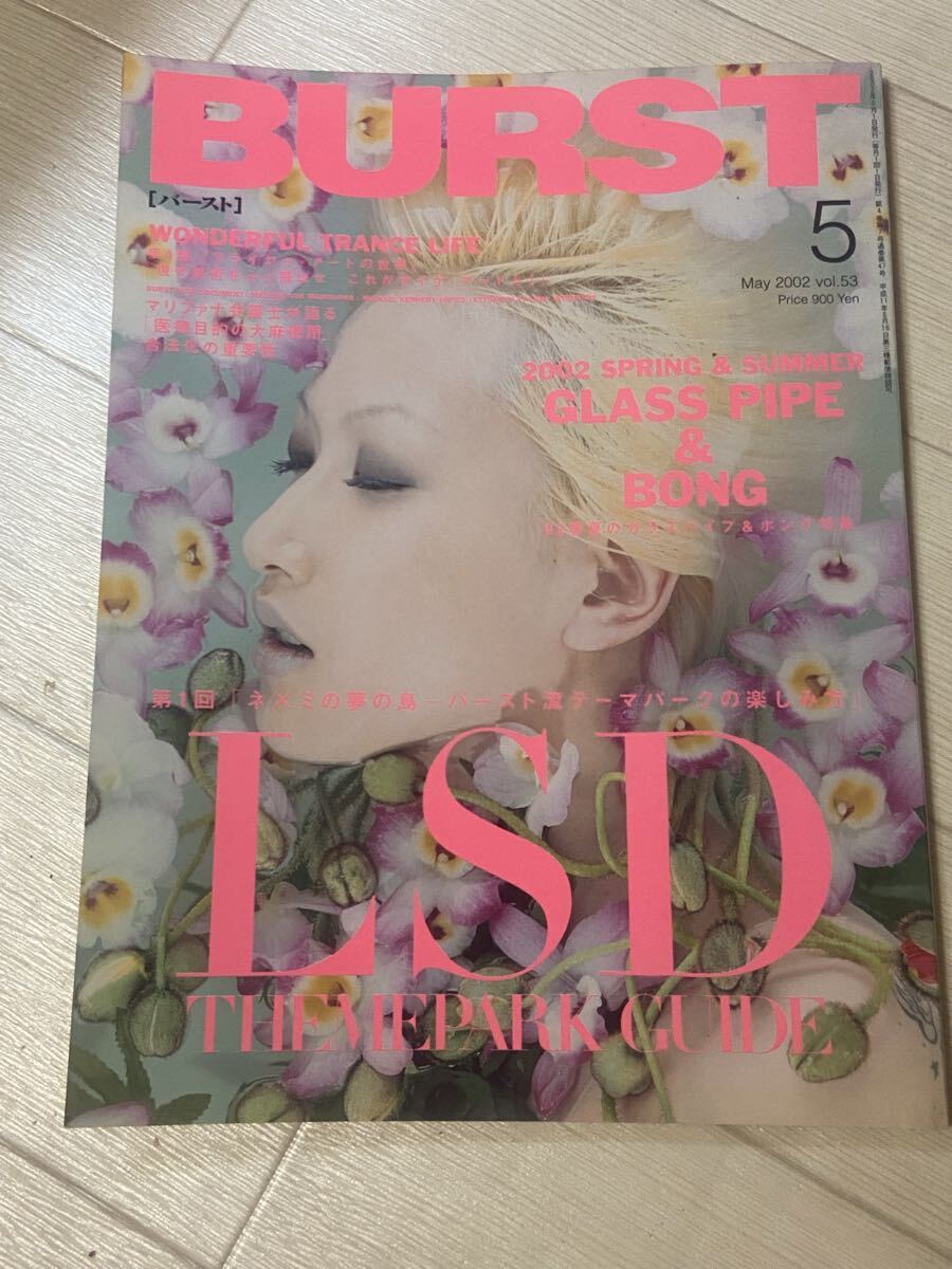 雑誌 BURST 2002年11月号 鳥肌実 HIRO 窪塚洋介